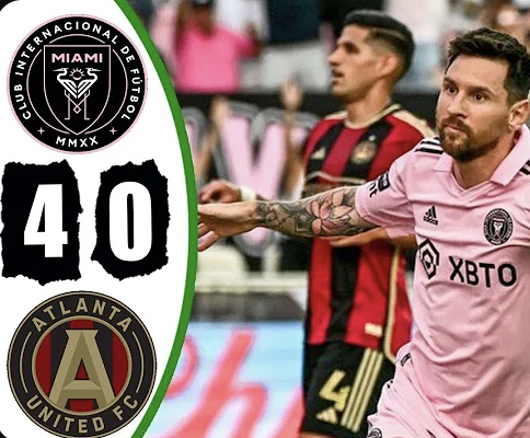 Lionel Messi 2 Goals & Assist ???? Inter Miami vs Atlanta United (4-0 ) FULL Highlights 2023